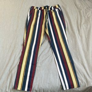 ASOS Design Slim Striped Pants